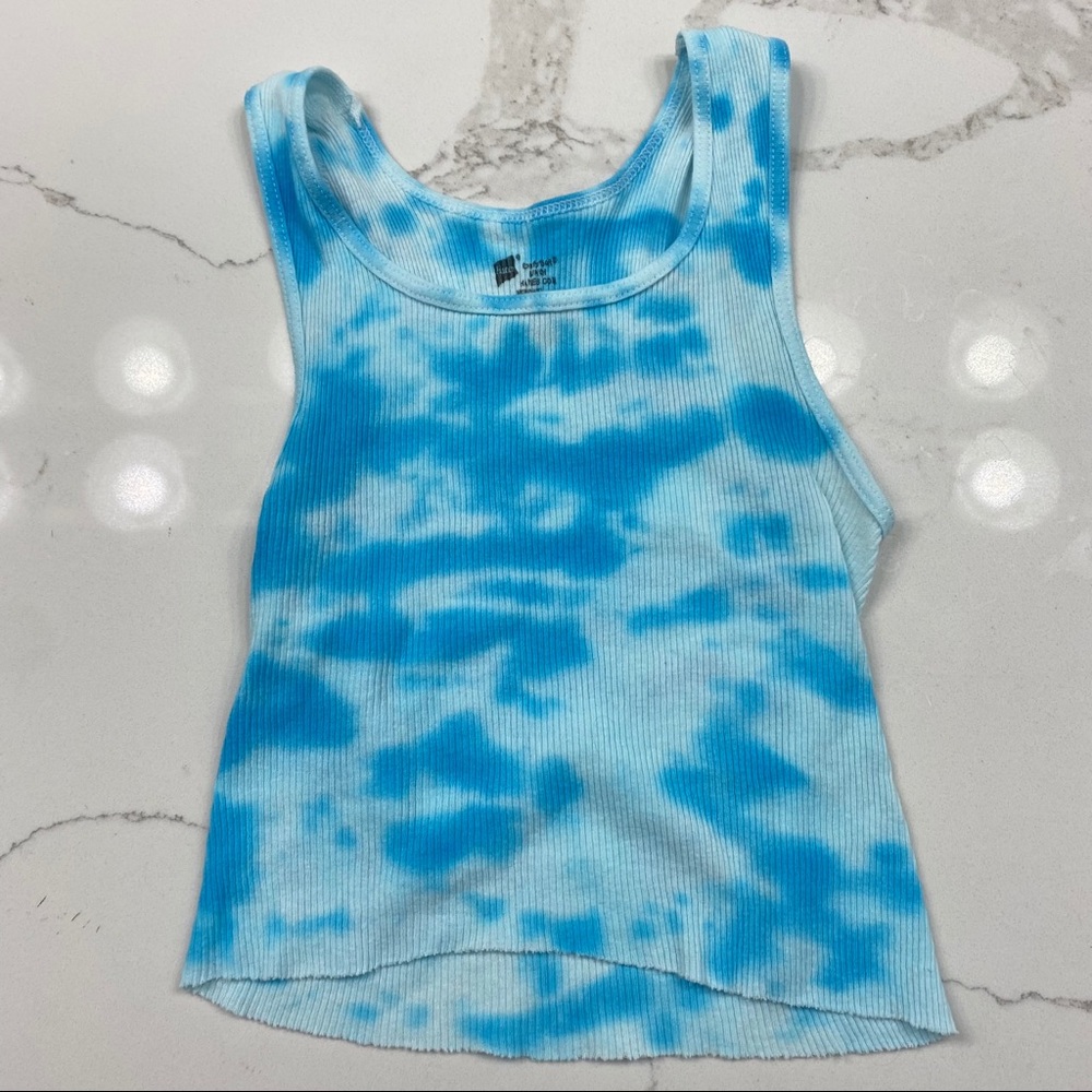 tye dye tank top